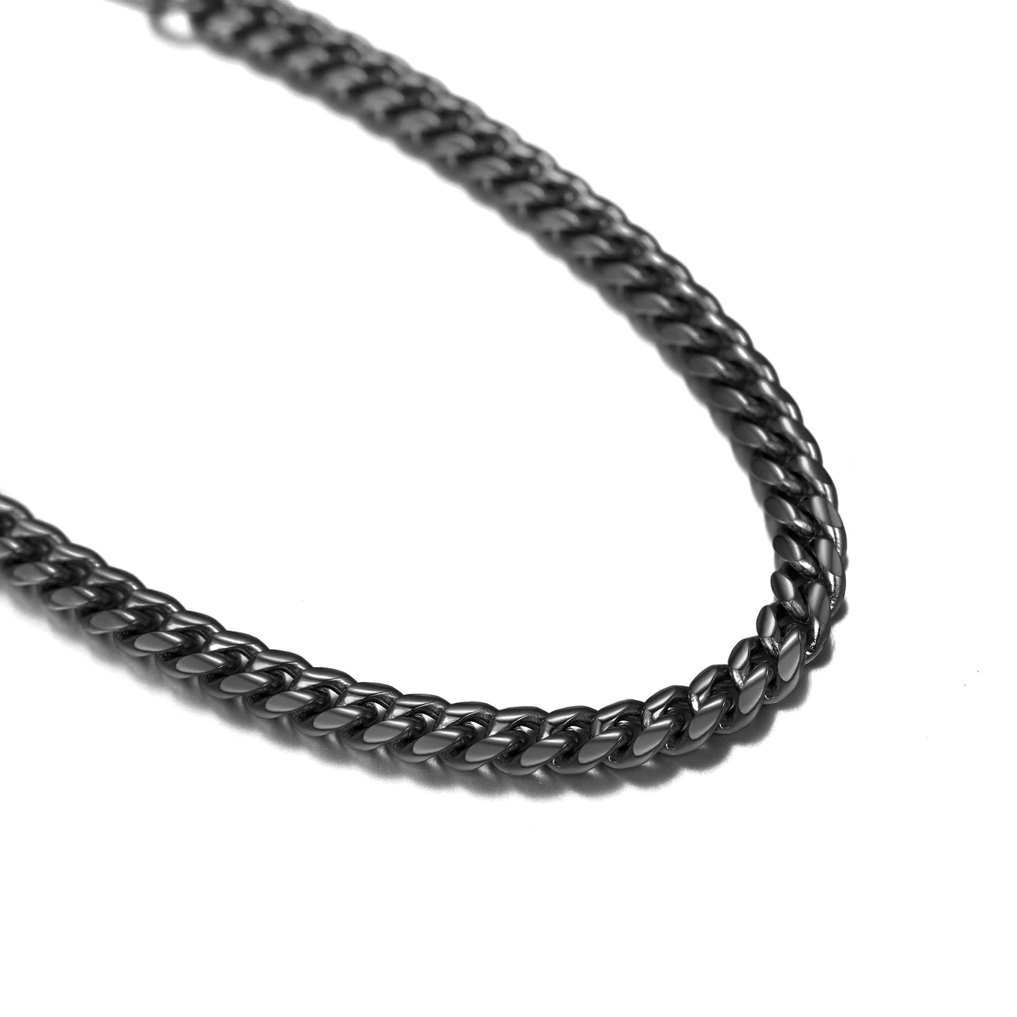 Cuban Link Silver 4.8MM Wide Chain Bracelets Trendy Mens Women Jewelry Gift Adjustable, 16" Length